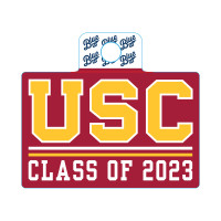 USC Trojans Class of 2023 Sticker